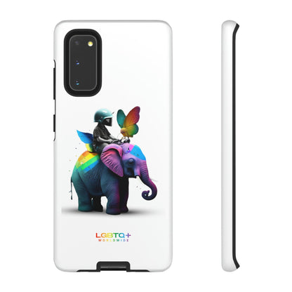 LGBTQWorldwide - ,,SCHMETTERLING" Doppelgehäuse Handyhülle Accessories, Glossy, iPhone Cases, Matte, Phone accessory, Phone Cases, Samsung Cases, tough, Valentine's Day Picks lgbtq Bekleidung Accessoires unisex Zubehör