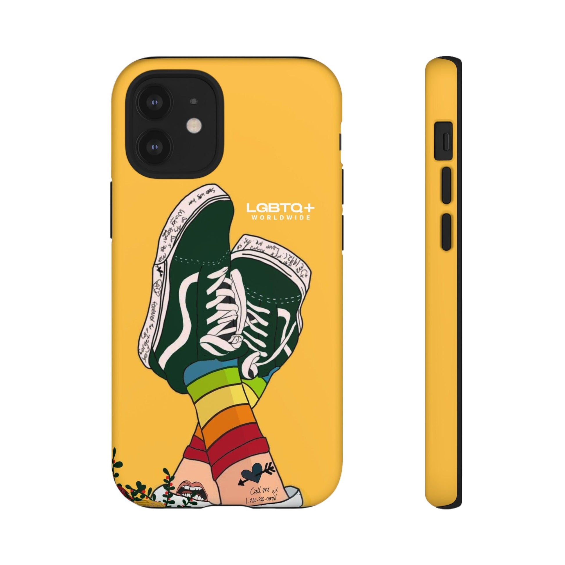 LGBTQWorldwide - ,,RELAX" Doppelgehäuse Handyhülle Accessories, Glossy, iPhone Cases, Matte, Phone accessory, Phone Cases, Samsung Cases, Thermo, Valentine's Day Picks lgbtq Bekleidung Accessoires unisex Zubehör