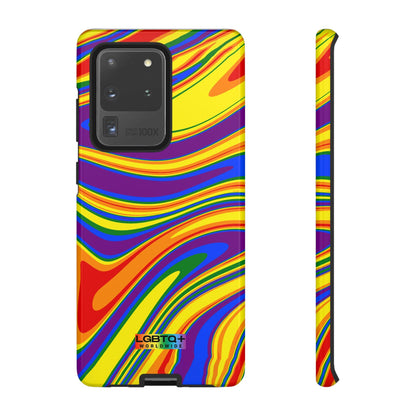 LGBTQWorldwide - ,,KUNST" Doppelgehäuse Handyhülle Accessories, Glossy, iPhone Cases, Matte, Phone accessory, Phone Cases, Samsung Cases, Thermo, Valentine's Day Picks lgbtq Bekleidung Accessoires unisex Zubehör