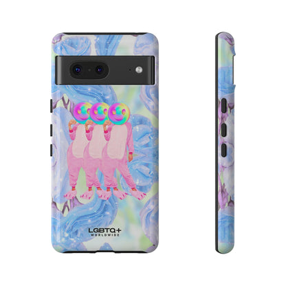 LGBTQWorldwide - ,,TEDDY BÄR" Doppelgehäuse Handyhülle Accessories, Glossy, iPhone Cases, Matte, Phone accessory, Phone Cases, Samsung Cases, Thermo, Valentine's Day Picks lgbtq Bekleidung Accessoires unisex Zubehör