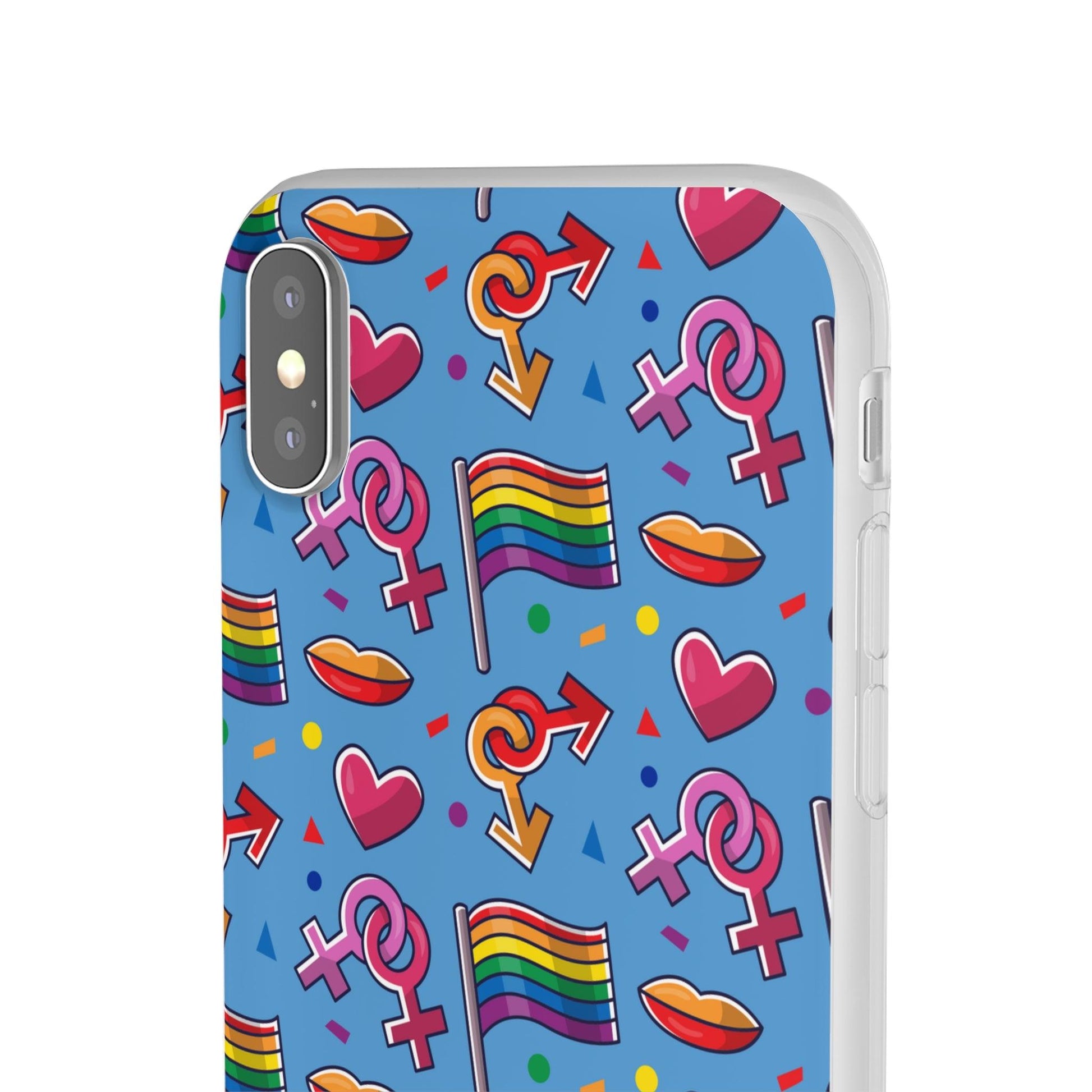 LGBTQWorldwide - ,,FLAGGEN" Flexible Handyhülle Accessories, Case, iPhone, iPhone Cases, Phone accessory, Phone Cases, Samsung Cases, silikon, Valentine's Day promotion lgbtq Bekleidung Accessoires unisex Zubehör