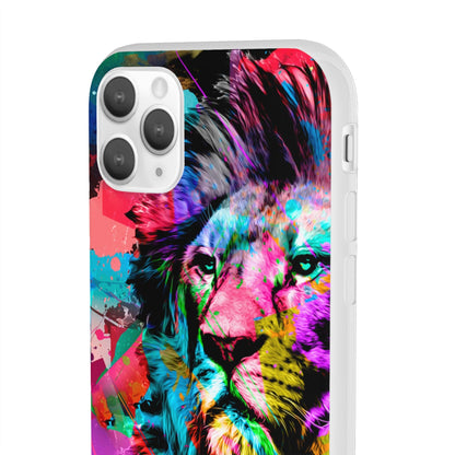 LGBTQWorldwide - ,,STARKER LÖWE" Flexible Handyhülle Accessories, Case, iPhone, iPhone Cases, Phone accessory, Phone Cases, Samsung Cases, silikon, Valentine's Day promotion lgbtq Bekleidung Accessoires unisex Zubehör