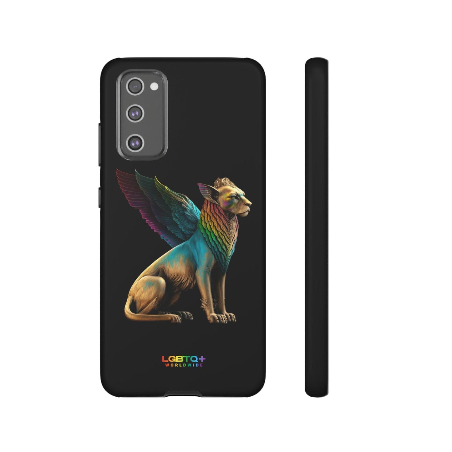 LGBTQWorldwide - ,,SPHINX" Doppelgehäuse Handyhülle Accessories, Glossy, iPhone Cases, Matte, Phone accessory, Phone Cases, Samsung Cases, tough, Valentine's Day Picks lgbtq Bekleidung Accessoires unisex Zubehör