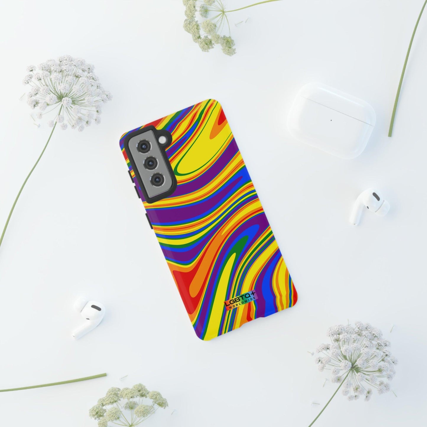 LGBTQWorldwide - ,,KUNST" Doppelgehäuse Handyhülle Accessories, Glossy, iPhone Cases, Matte, Phone accessory, Phone Cases, Samsung Cases, Thermo, Valentine's Day Picks lgbtq Bekleidung Accessoires unisex Zubehör