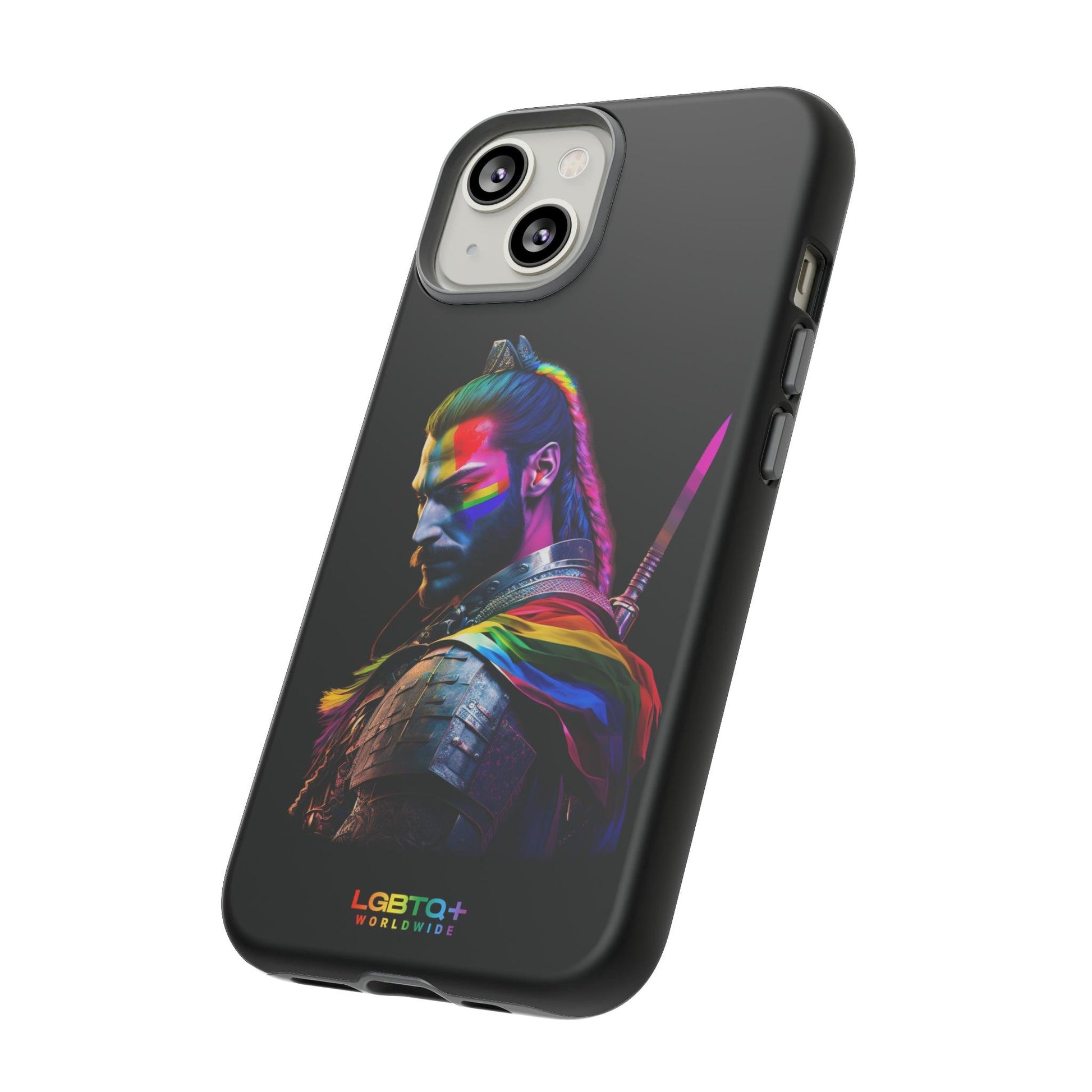 LGBTQWorldwide - ,,SAMURAI" Doppelgehäuse Handyhülle Accessories, Glossy, iPhone Cases, Matte, Phone accessory, Phone Cases, Samsung Cases, tough, Valentine's Day Picks lgbtq Bekleidung Accessoires unisex Zubehör