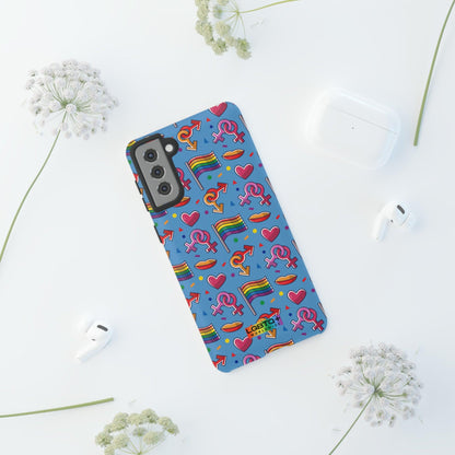 LGBTQWorldwide - ,,FÜHL DICH FREI" Doppelgehäuse Handyhülle Accessories, Glossy, iPhone Cases, Matte, Phone accessory, Phone Cases, Samsung Cases, Thermo, Valentine's Day Picks lgbtq Bekleidung Accessoires unisex Zubehör