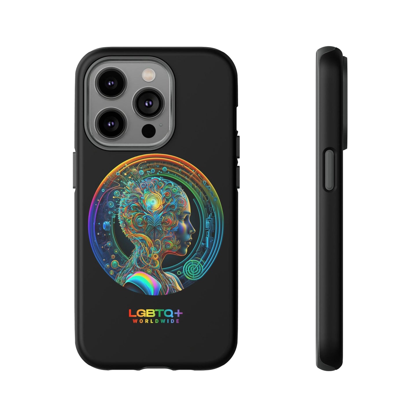 LGBTQWorldwide - ,,INTELLIGENT" Doppelgehäuse Handyhülle Accessories, Glossy, iPhone Cases, Matte, Phone accessory, Phone Cases, Samsung Cases, tough, Valentine's Day Picks lgbtq Bekleidung Accessoires unisex Zubehör