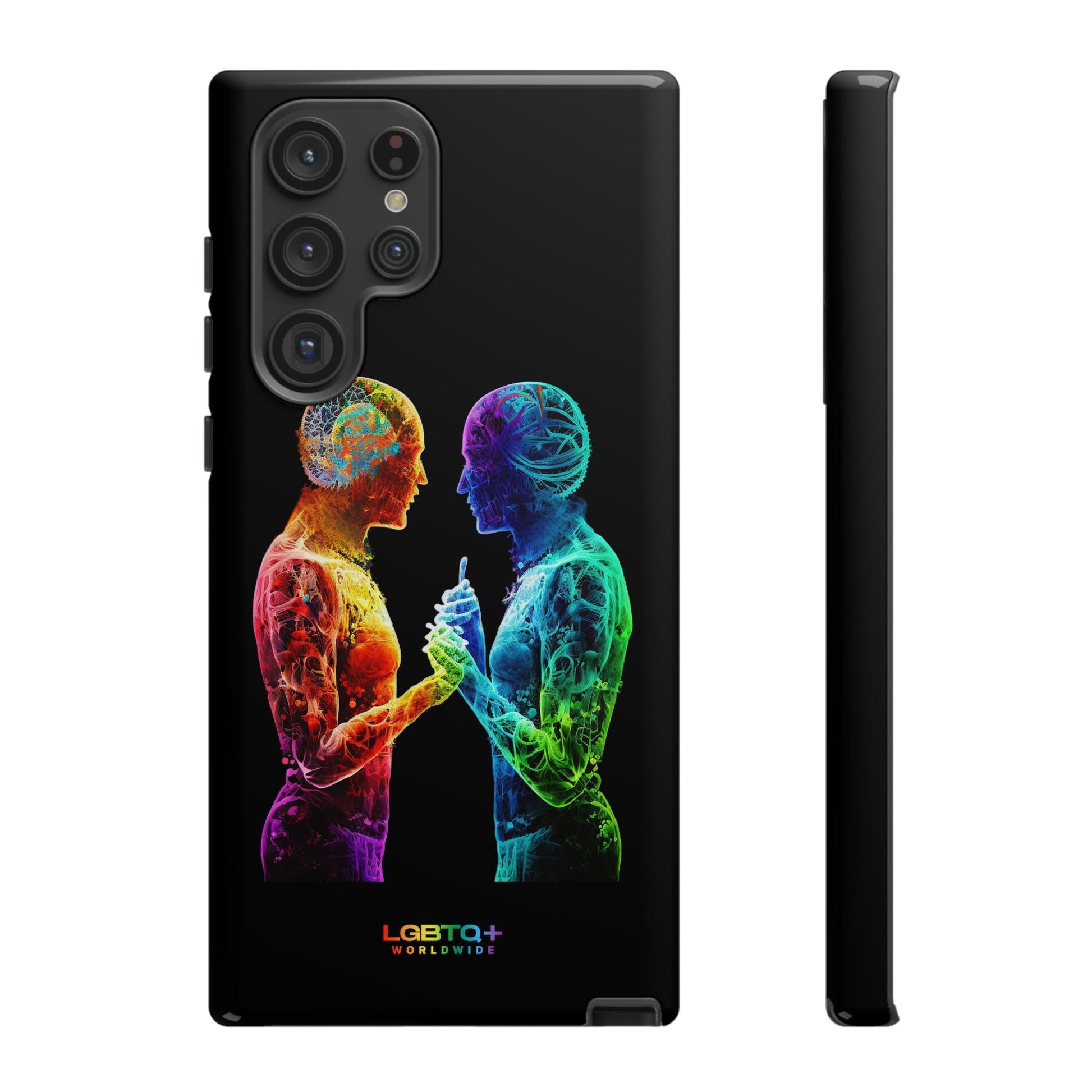 LGBTQWorldwide - ,,ZUSAMMEN" Doppelgehäuse Handyhülle Accessories, Glossy, iPhone Cases, Matte, Phone accessory, Phone Cases, Samsung Cases, tough, Valentine's Day Picks lgbtq Bekleidung Accessoires unisex Zubehör