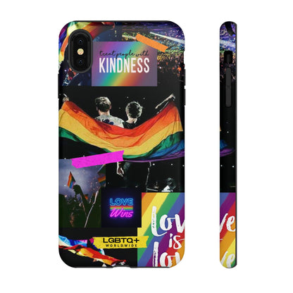 LGBTQWorldwide - ,,COMMUNITY" Doppelgehäuse Handyhülle Accessories, Glossy, iPhone Cases, Matte, Phone accessory, Phone Cases, Samsung Cases, Thermo, Valentine's Day Picks lgbtq Bekleidung Accessoires unisex Zubehör