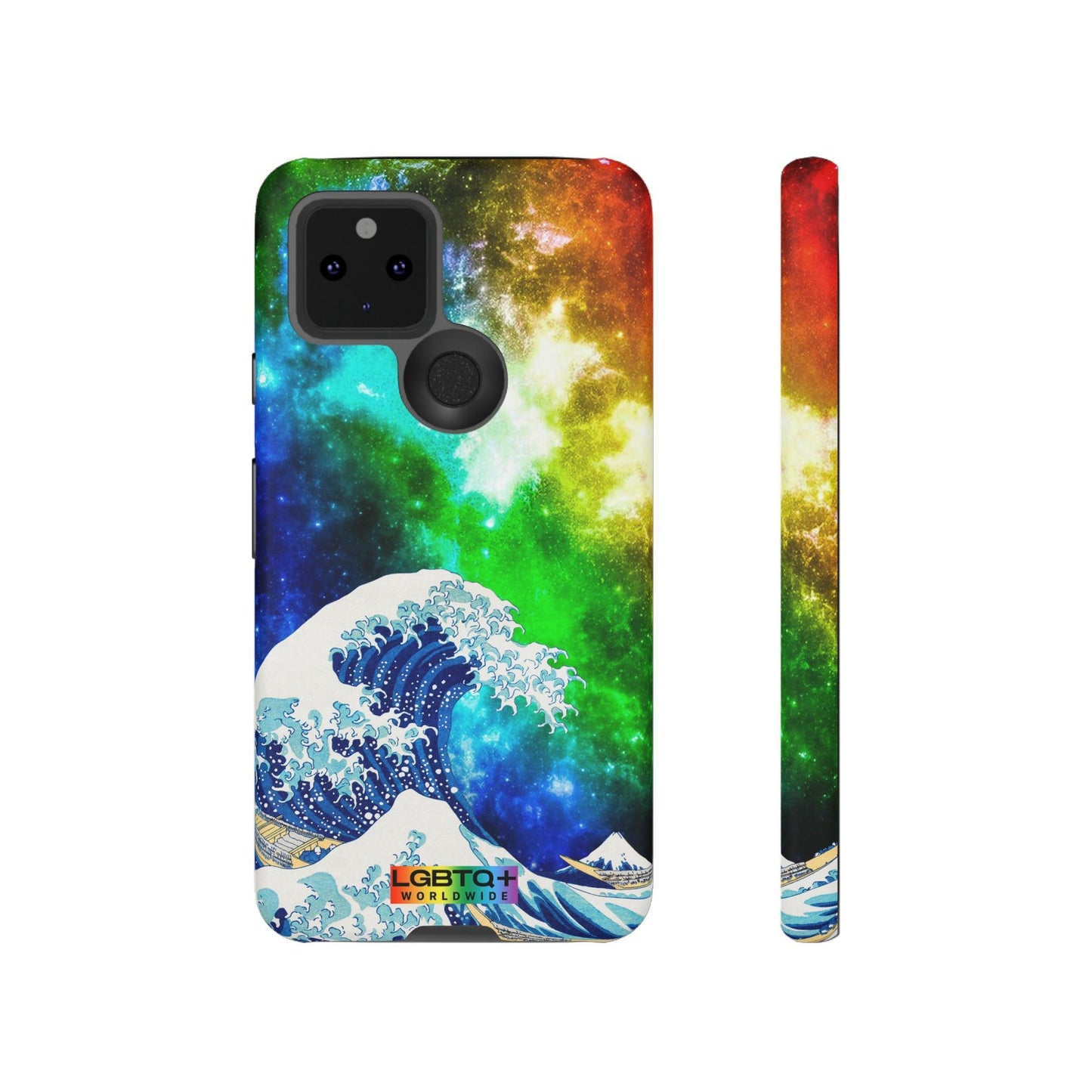 LGBTQWorldwide - ,,WELLE" Doppelgehäuse Handyhülle Accessories, Glossy, iPhone Cases, Matte, Phone accessory, Phone Cases, Samsung Cases, Thermo, Valentine's Day Picks lgbtq Bekleidung Accessoires unisex Zubehör