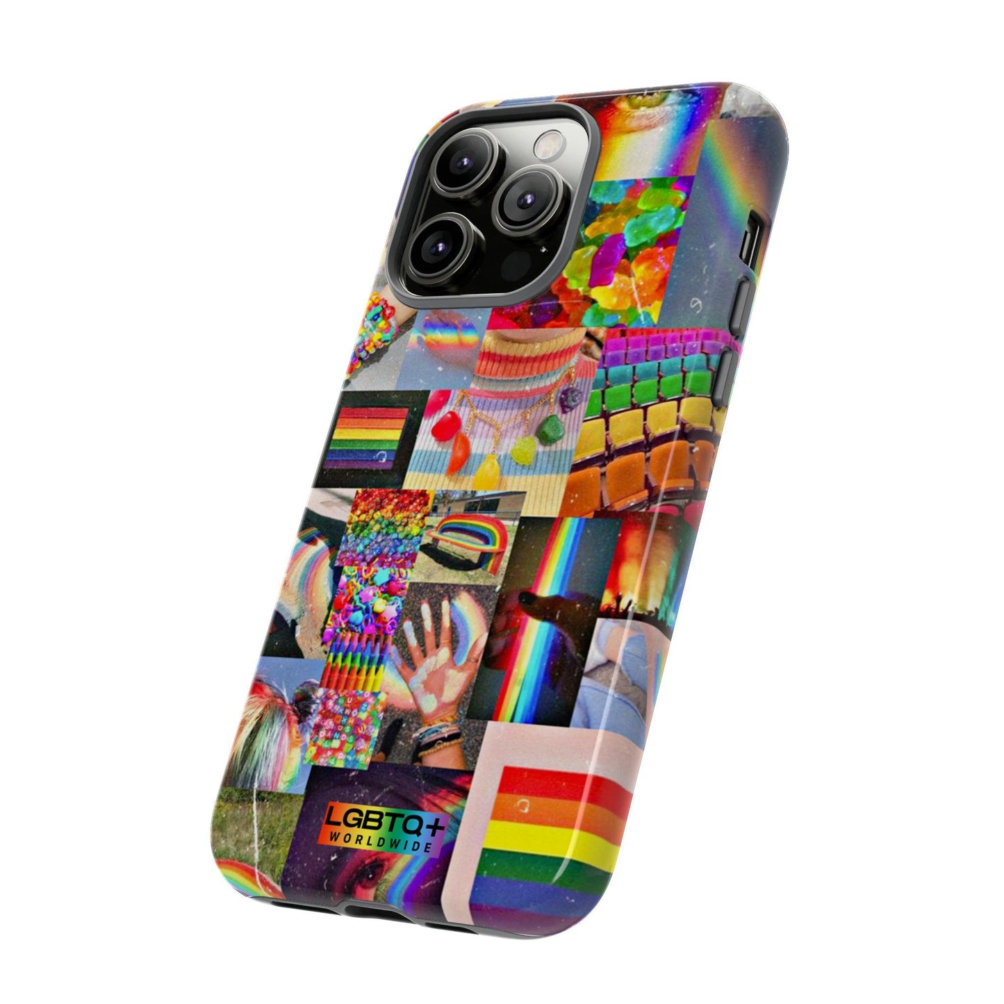 LGBTQWorldwide - ,,FARBEN" Doppelgehäuse Handyhülle Accessories, Glossy, iPhone Cases, Matte, Phone accessory, Phone Cases, Samsung Cases, Thermo, Valentine's Day Picks lgbtq Bekleidung Accessoires unisex Zubehör