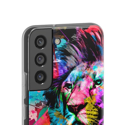 LGBTQWorldwide - ,,STARKER LÖWE" Flexible Handyhülle Accessories, Case, iPhone, iPhone Cases, Phone accessory, Phone Cases, Samsung Cases, silikon, Valentine's Day promotion lgbtq Bekleidung Accessoires unisex Zubehör