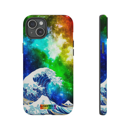 LGBTQWorldwide - ,,WELLE" Doppelgehäuse Handyhülle Accessories, Glossy, iPhone Cases, Matte, Phone accessory, Phone Cases, Samsung Cases, Thermo, Valentine's Day Picks lgbtq Bekleidung Accessoires unisex Zubehör