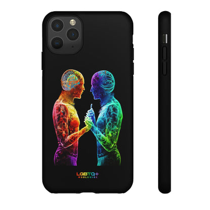 LGBTQWorldwide - ,,ZUSAMMEN" Doppelgehäuse Handyhülle Accessories, Glossy, iPhone Cases, Matte, Phone accessory, Phone Cases, Samsung Cases, tough, Valentine's Day Picks lgbtq Bekleidung Accessoires unisex Zubehör