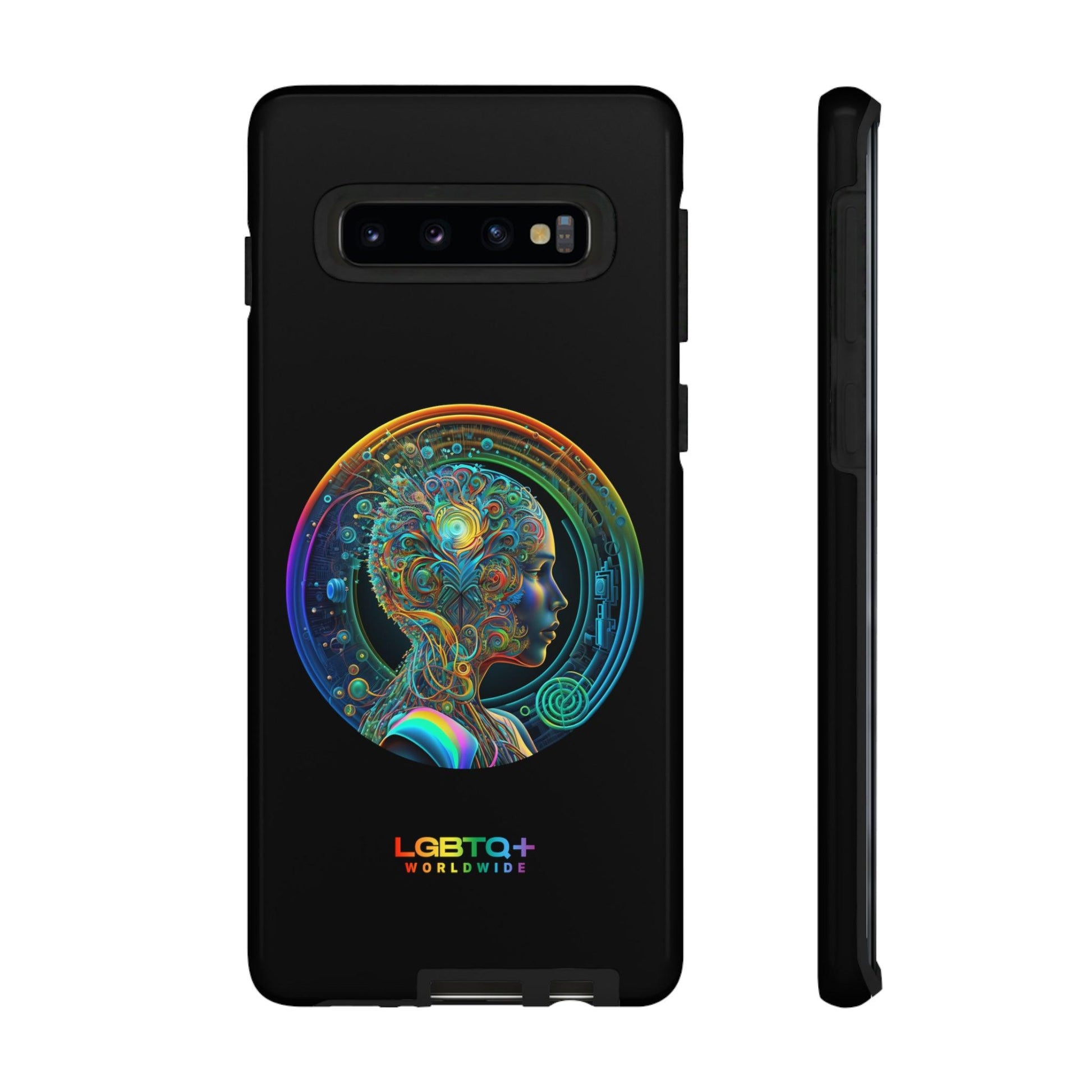 LGBTQWorldwide - ,,INTELLIGENT" Doppelgehäuse Handyhülle Accessories, Glossy, iPhone Cases, Matte, Phone accessory, Phone Cases, Samsung Cases, tough, Valentine's Day Picks lgbtq Bekleidung Accessoires unisex Zubehör