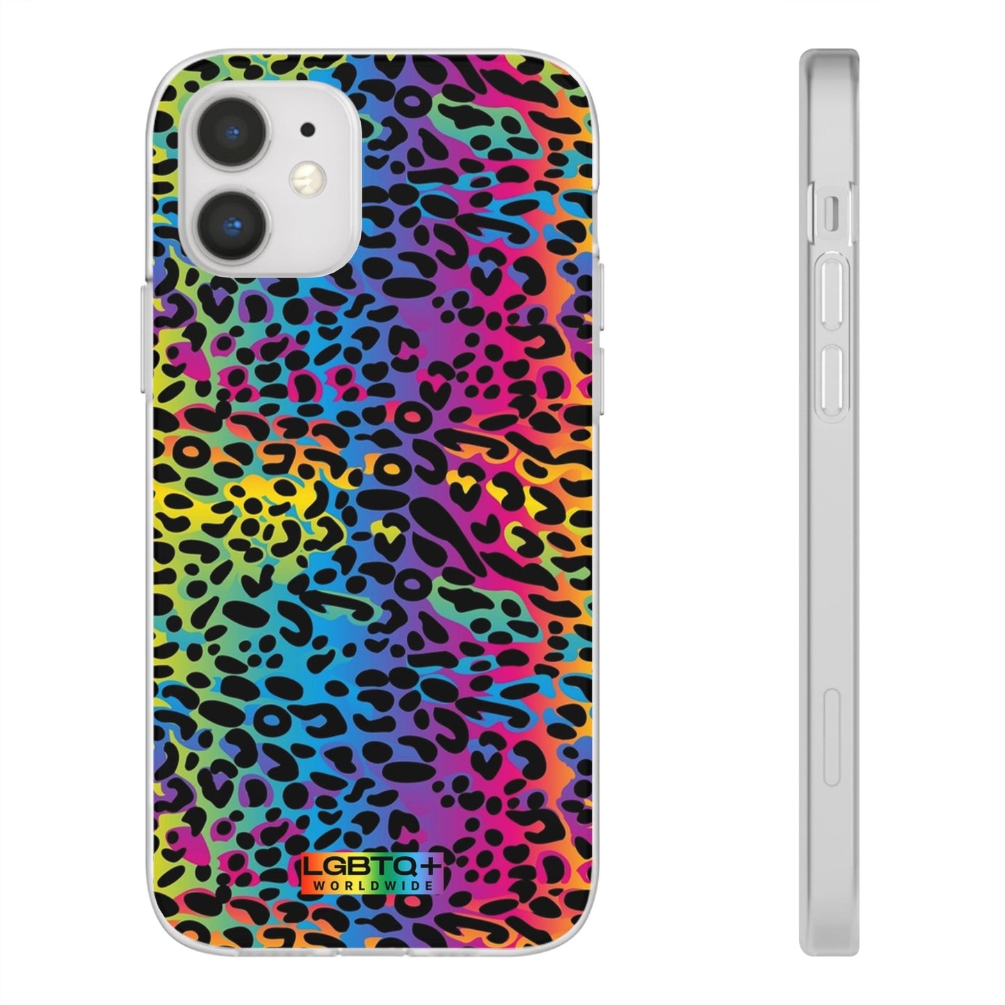 LGBTQWorldwide - ,,LEOPARD" Flexible Handyhülle Accessories, Case, iPhone, iPhone Cases, Phone accessory, Phone Cases, Samsung Cases, silikon, Valentine's Day promotion lgbtq Bekleidung Accessoires unisex Zubehör