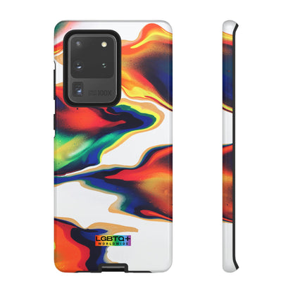 LGBTQWorldwide - ,,EINZIGARTIG" Doppelgehäuse Handyhülle Accessories, Glossy, iPhone Cases, Matte, Phone accessory, Phone Cases, Samsung Cases, Thermo, Valentine's Day Picks lgbtq Bekleidung Accessoires unisex Zubehör