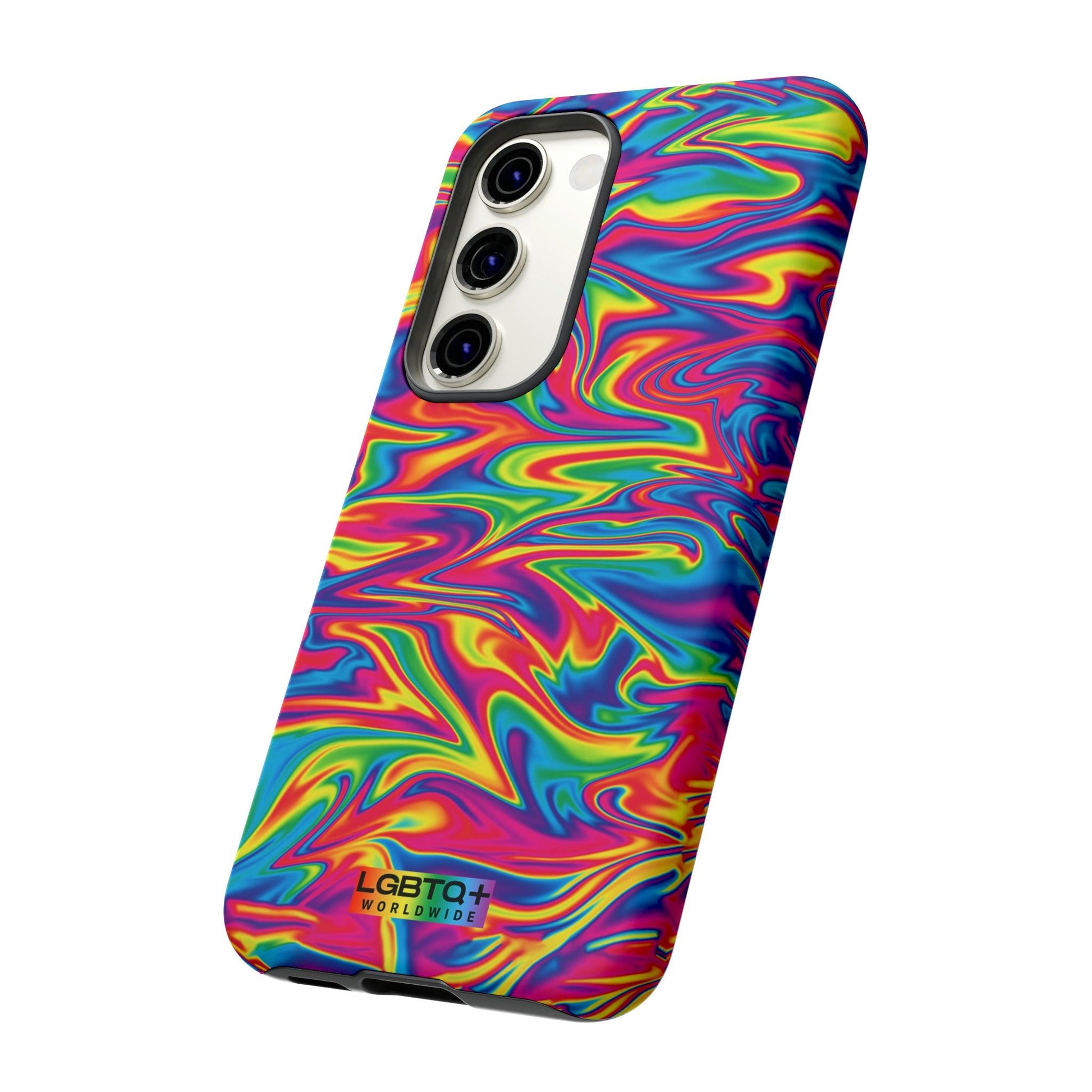 LGBTQWorldwide - ,,ABSTRACT" Doppelgehäuse Handyhülle Accessories, Glossy, iPhone Cases, Matte, Phone accessory, Phone Cases, Samsung Cases, Thermo, Valentine's Day Picks lgbtq Bekleidung Accessoires unisex Zubehör