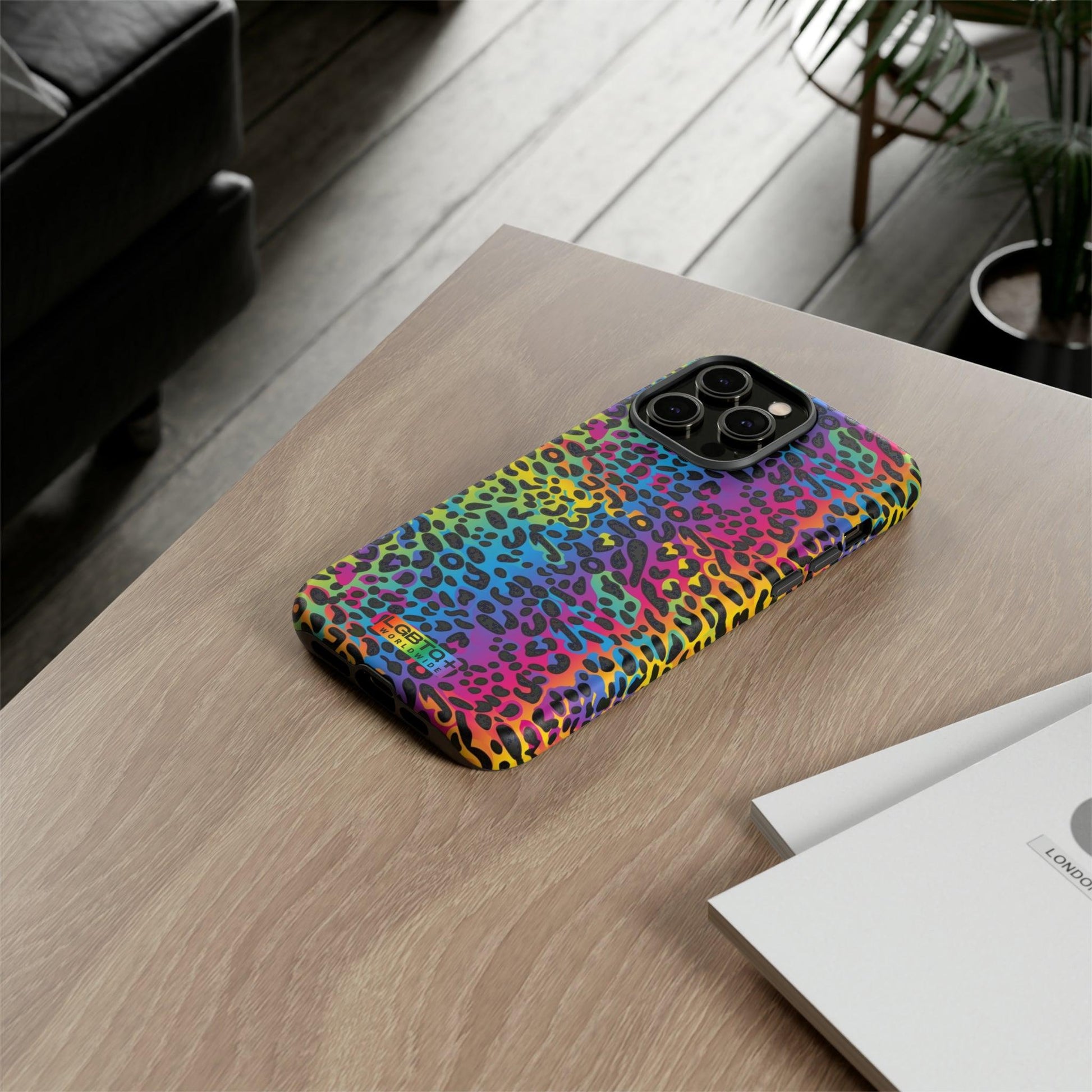 LGBTQWorldwide - ,,LEOPARD" Doppelgehäuse Handyhülle Accessories, Glossy, iPhone Cases, Matte, Phone accessory, Phone Cases, Samsung Cases, Thermo, Valentine's Day Picks lgbtq Bekleidung Accessoires unisex Zubehör