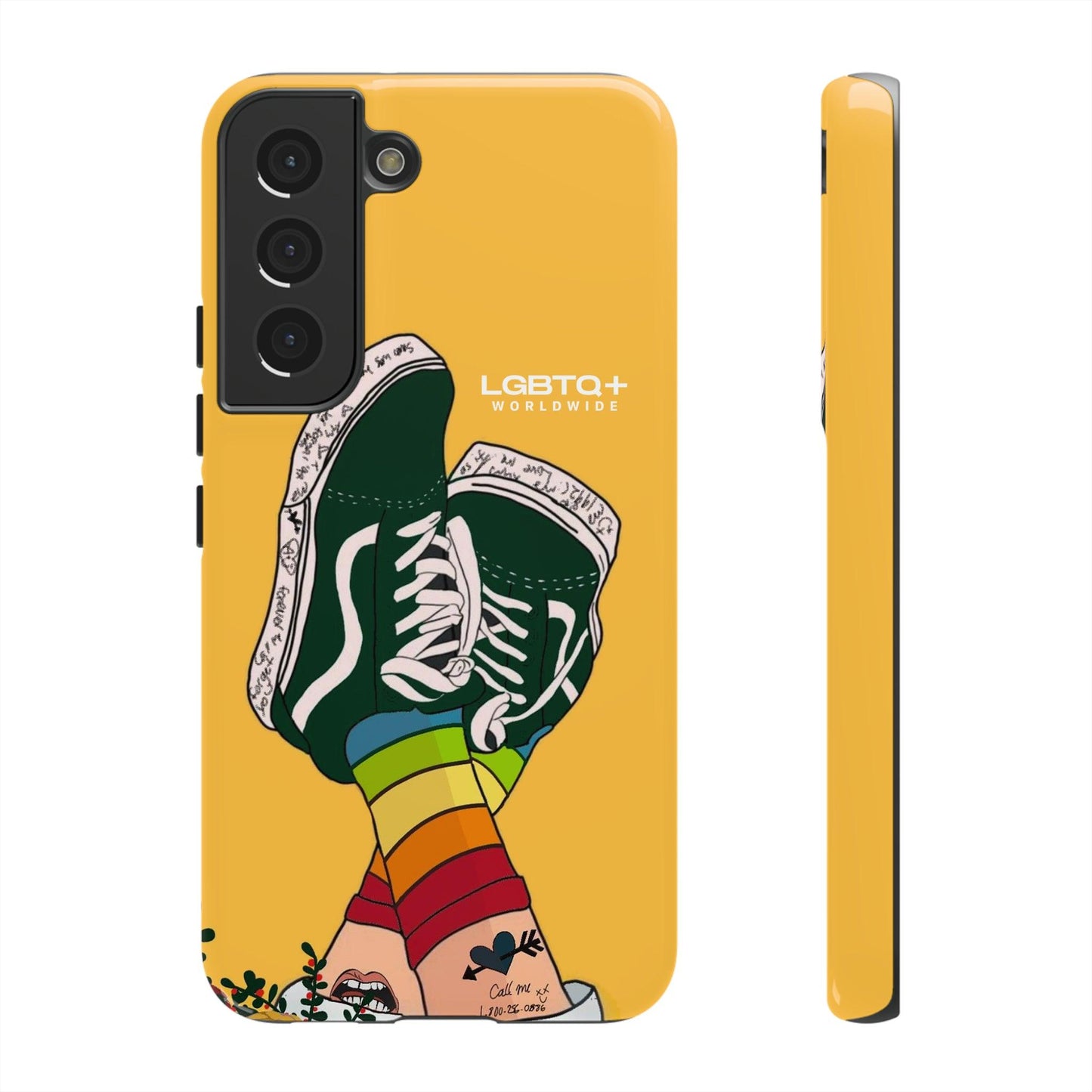 LGBTQWorldwide - ,,RELAX" Doppelgehäuse Handyhülle Accessories, Glossy, iPhone Cases, Matte, Phone accessory, Phone Cases, Samsung Cases, Thermo, Valentine's Day Picks lgbtq Bekleidung Accessoires unisex Zubehör