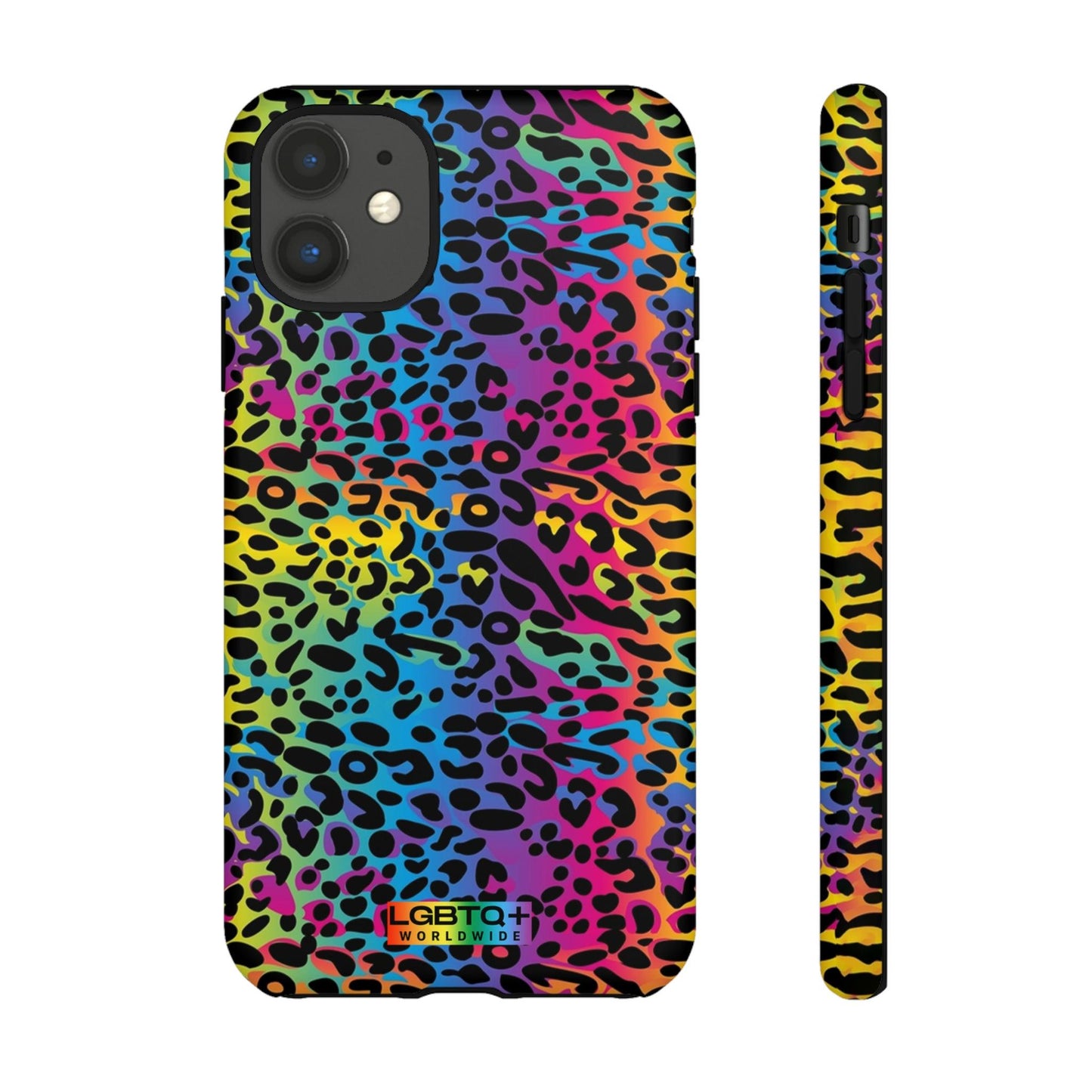 LGBTQWorldwide - ,,LEOPARD" Doppelgehäuse Handyhülle Accessories, Glossy, iPhone Cases, Matte, Phone accessory, Phone Cases, Samsung Cases, Thermo, Valentine's Day Picks lgbtq Bekleidung Accessoires unisex Zubehör