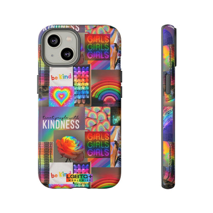 LGBTQWorldwide - ,,FREUNDLICH" Doppelgehäuse Handyhülle Accessories, Glossy, iPhone Cases, Matte, Phone accessory, Phone Cases, Samsung Cases, Thermo, Valentine's Day Picks lgbtq Bekleidung Accessoires unisex Zubehör