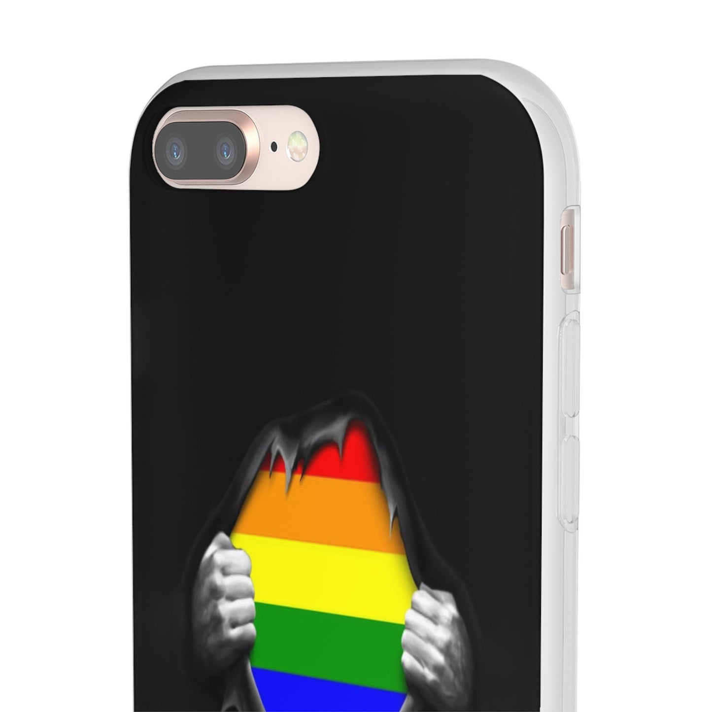 LGBTQWorldwide - ,,SCHWARZES LOCH" Flexible Handyhülle Accessories, Case, iPhone, iPhone Cases, Phone accessory, Phone Cases, Samsung Cases, silikon, Valentine's Day promotion lgbtq Bekleidung Accessoires unisex Zubehör