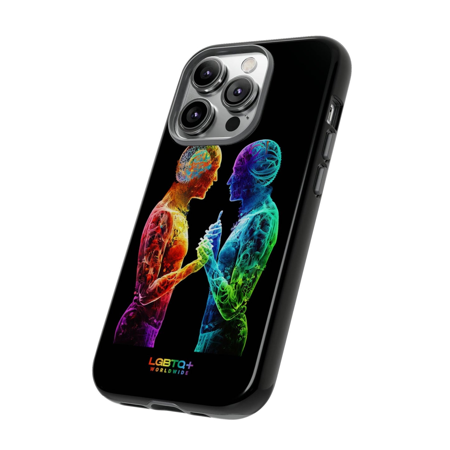 LGBTQWorldwide - ,,ZUSAMMEN" Doppelgehäuse Handyhülle Accessories, Glossy, iPhone Cases, Matte, Phone accessory, Phone Cases, Samsung Cases, tough, Valentine's Day Picks lgbtq Bekleidung Accessoires unisex Zubehör