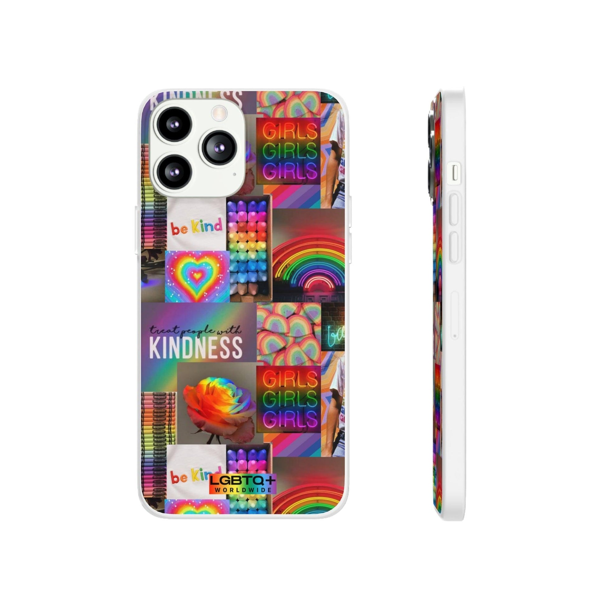 LGBTQWorldwide - ,,FREUNDLICHKEIT" Flexible Handyhülle Accessories, Case, iPhone, iPhone Cases, Phone accessory, Phone Cases, Samsung Cases, silikon, Valentine's Day promotion lgbtq Bekleidung Accessoires unisex Zubehör