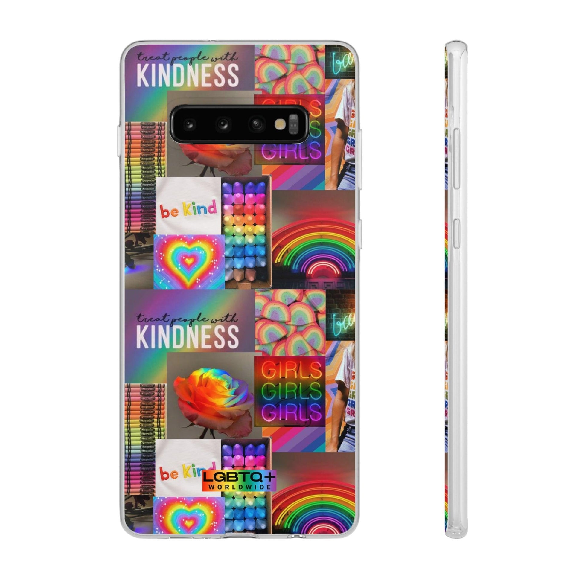 LGBTQWorldwide - ,,FREUNDLICHKEIT" Flexible Handyhülle Accessories, Case, iPhone, iPhone Cases, Phone accessory, Phone Cases, Samsung Cases, silikon, Valentine's Day promotion lgbtq Bekleidung Accessoires unisex Zubehör