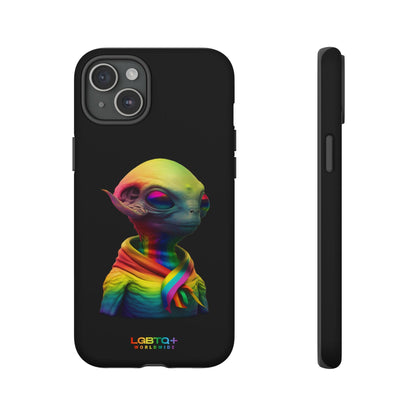 LGBTQWorldwide - ,,ALIEN" Doppelgehäuse Handyhülle Accessories, Glossy, iPhone Cases, Matte, Phone accessory, Phone Cases, Samsung Cases, tough, Valentine's Day Picks lgbtq Bekleidung Accessoires unisex Zubehör