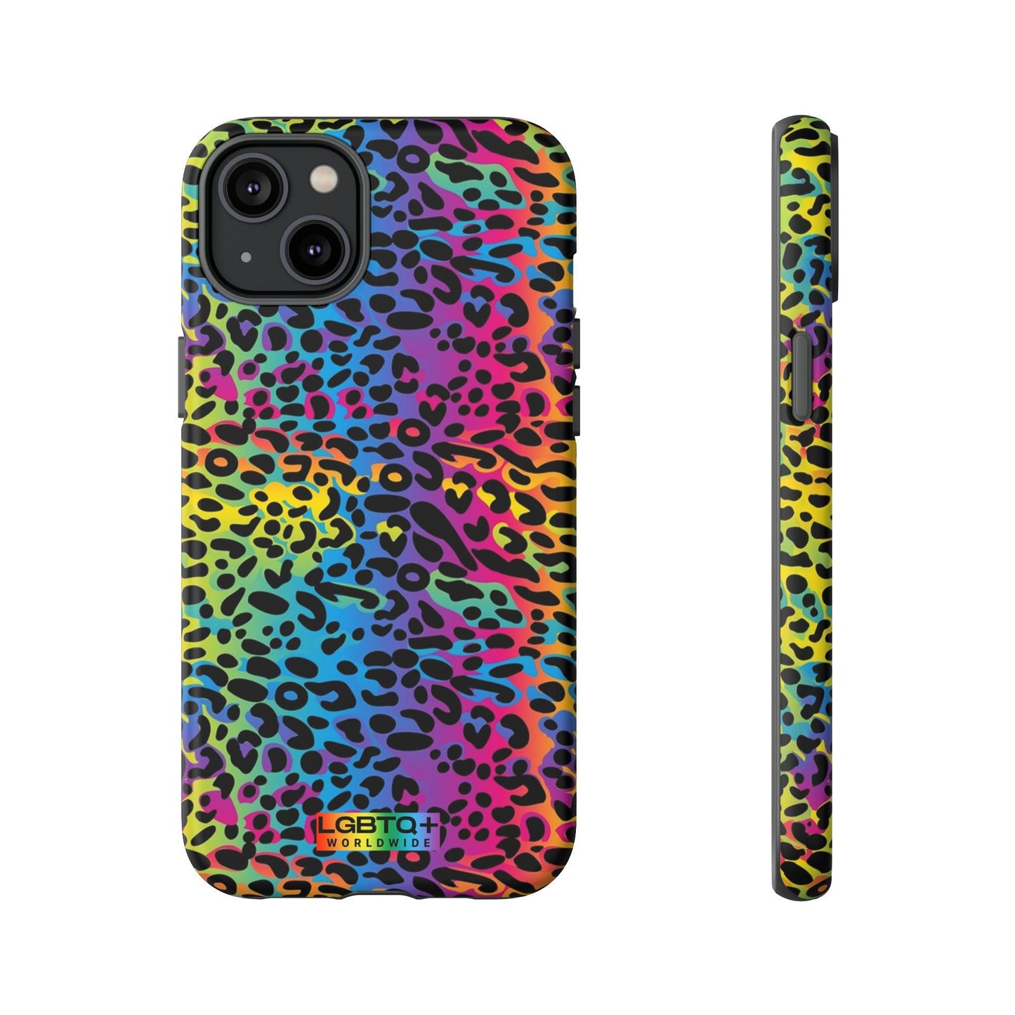 LGBTQWorldwide - ,,LEOPARD" Doppelgehäuse Handyhülle Accessories, Glossy, iPhone Cases, Matte, Phone accessory, Phone Cases, Samsung Cases, Thermo, Valentine's Day Picks lgbtq Bekleidung Accessoires unisex Zubehör