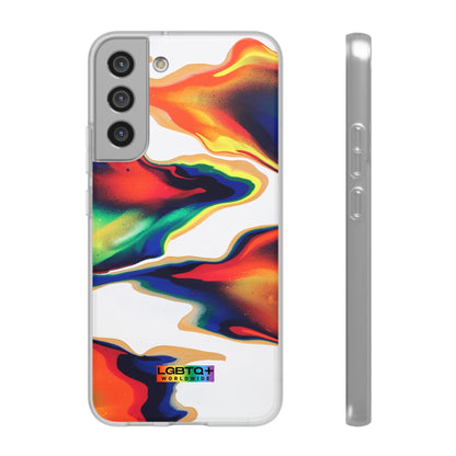 LGBTQWorldwide - ,,WUNDERSCHÖN" Flexible Handyhülle Accessories, Case, iPhone, iPhone Cases, Phone accessory, Phone Cases, Samsung Cases, silikon, Valentine's Day promotion lgbtq Bekleidung Accessoires unisex Zubehör