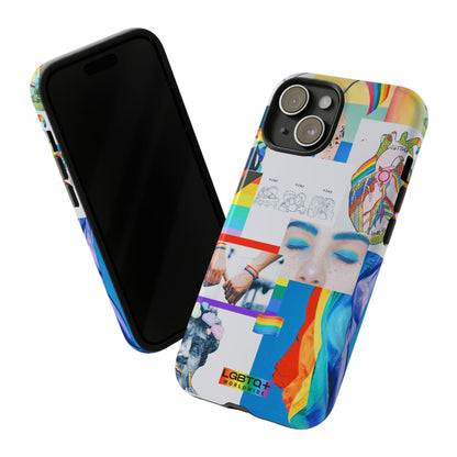 LGBTQWorldwide - ,,LEBEN"Doppelgehäuse Handyhülle Accessories, Glossy, iPhone Cases, Matte, Phone accessory, Phone Cases, Samsung Cases, Thermo, Valentine's Day Picks lgbtq Bekleidung Accessoires unisex Zubehör