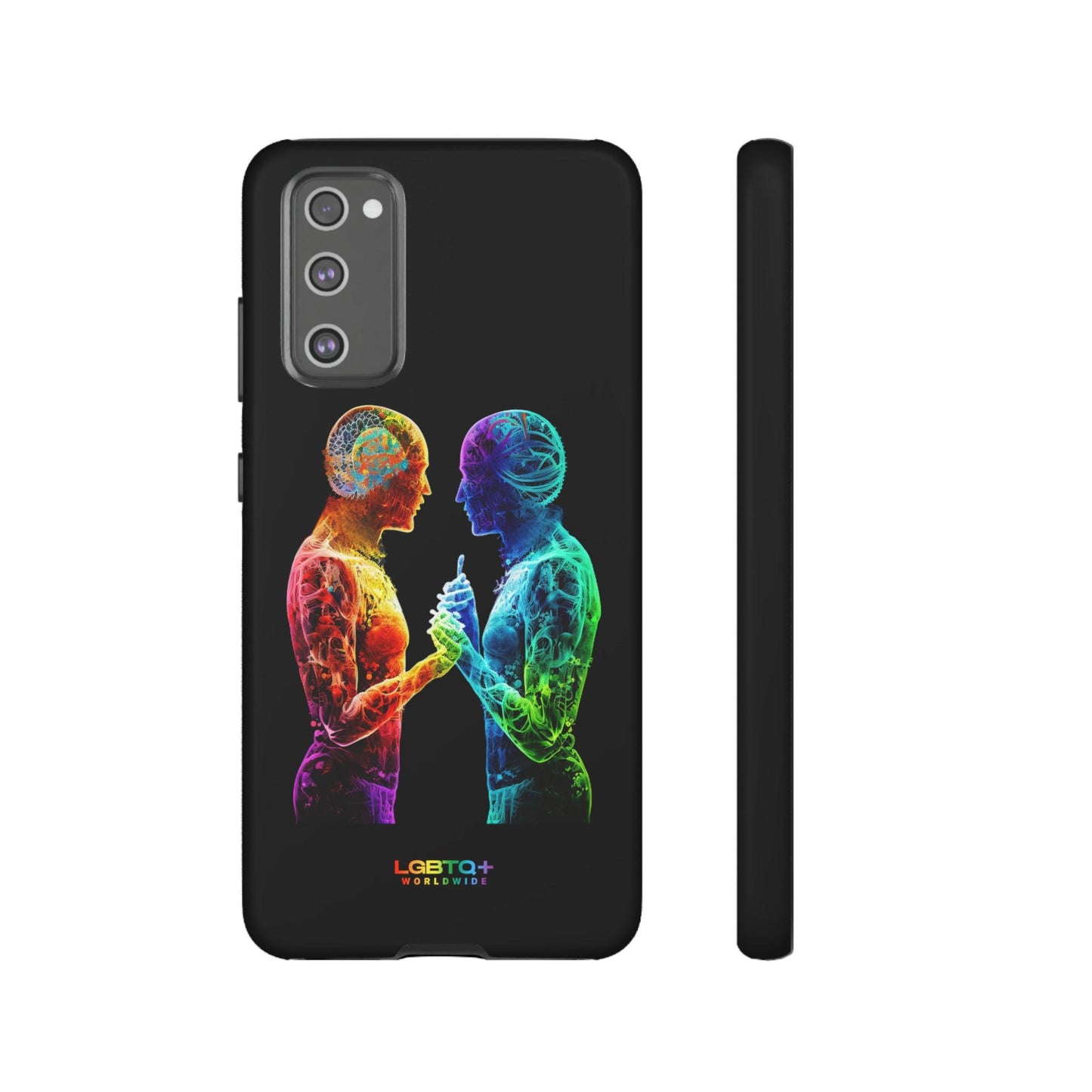 LGBTQWorldwide - ,,ZUSAMMEN" Doppelgehäuse Handyhülle Accessories, Glossy, iPhone Cases, Matte, Phone accessory, Phone Cases, Samsung Cases, tough, Valentine's Day Picks lgbtq Bekleidung Accessoires unisex Zubehör