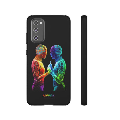 LGBTQWorldwide - ,,ZUSAMMEN" Doppelgehäuse Handyhülle Accessories, Glossy, iPhone Cases, Matte, Phone accessory, Phone Cases, Samsung Cases, tough, Valentine's Day Picks lgbtq Bekleidung Accessoires unisex Zubehör