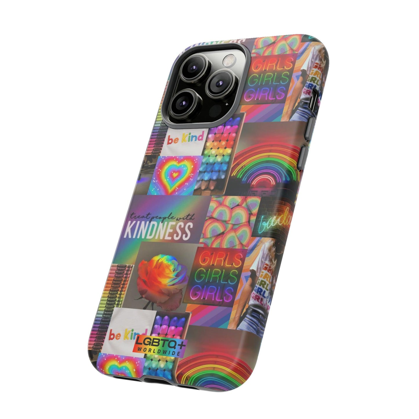 LGBTQWorldwide - ,,FREUNDLICH" Doppelgehäuse Handyhülle Accessories, Glossy, iPhone Cases, Matte, Phone accessory, Phone Cases, Samsung Cases, Thermo, Valentine's Day Picks lgbtq Bekleidung Accessoires unisex Zubehör