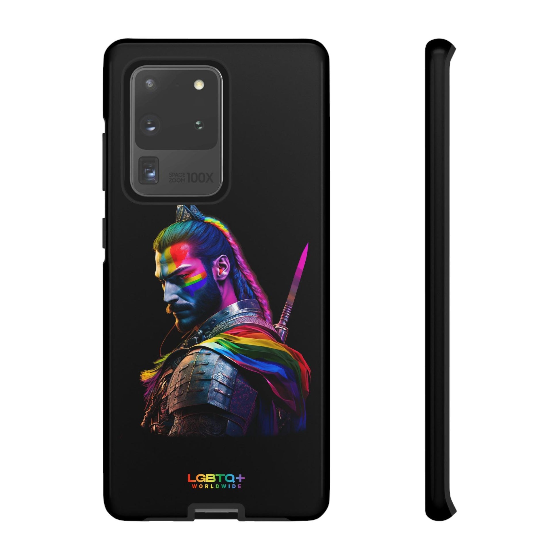 LGBTQWorldwide - ,,SAMURAI" Doppelgehäuse Handyhülle Accessories, Glossy, iPhone Cases, Matte, Phone accessory, Phone Cases, Samsung Cases, tough, Valentine's Day Picks lgbtq Bekleidung Accessoires unisex Zubehör