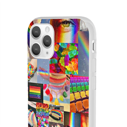 LGBTQWorldwide - ,,COMMUNITY" Flexible Handyhülle Accessories, Case, iPhone, iPhone Cases, Phone accessory, Phone Cases, Samsung Cases, silikon, Valentine's Day promotion lgbtq Bekleidung Accessoires unisex Zubehör