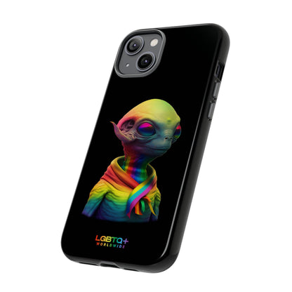 LGBTQWorldwide - ,,ALIEN" Doppelgehäuse Handyhülle Accessories, Glossy, iPhone Cases, Matte, Phone accessory, Phone Cases, Samsung Cases, tough, Valentine's Day Picks lgbtq Bekleidung Accessoires unisex Zubehör