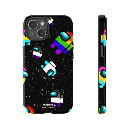 LGBTQWorldwide - ,,IMPOSTER" Doppelgehäuse Handyhülle Accessories, Glossy, iPhone Cases, Matte, Phone accessory, Phone Cases, Samsung Cases, Thermo, Valentine's Day Picks lgbtq Bekleidung Accessoires unisex Zubehör