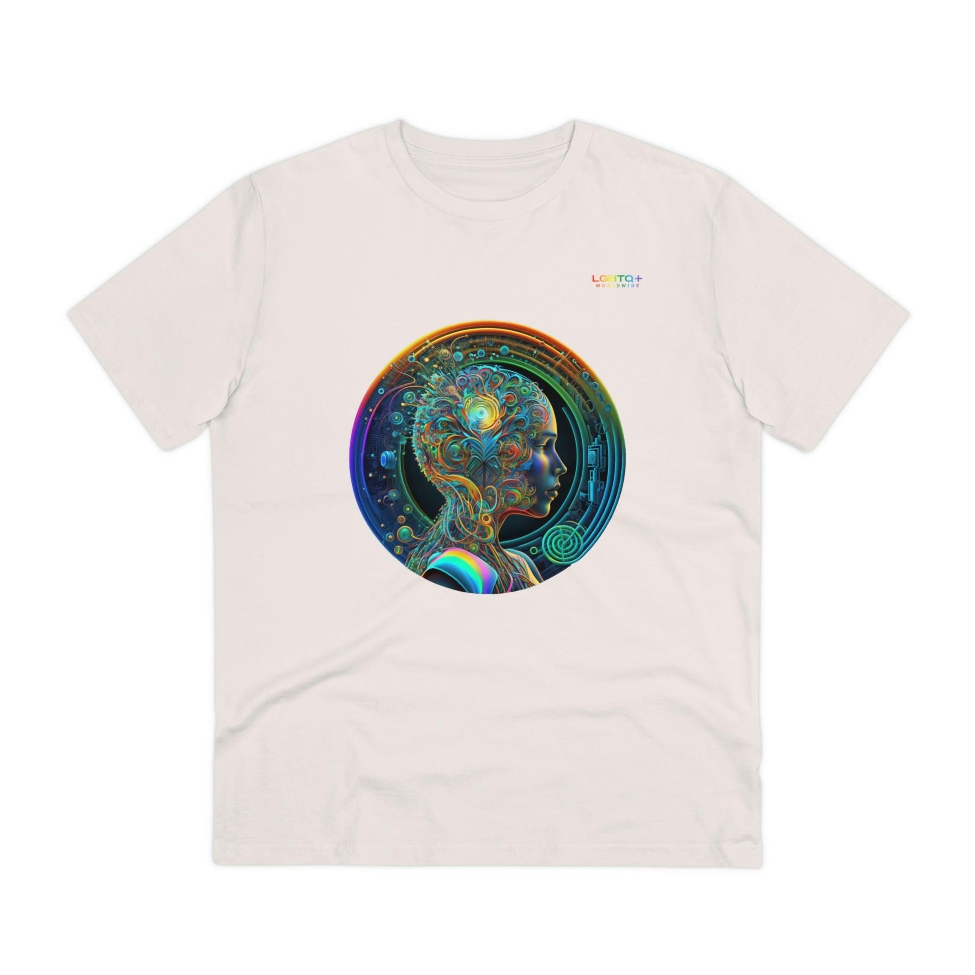 LGBTQWorldwide - ,,ROBOTER" ai, Cotton, Crew neck, DTG, Eco-friendly, Men's Clothing, Organic, Recycled, Regular fit, Sustainable, T-shirts, Unisex, Valentine's Day Picks, Vegan, Women's Clothing lgbtq Bekleidung Accessoires unisex Zubehör