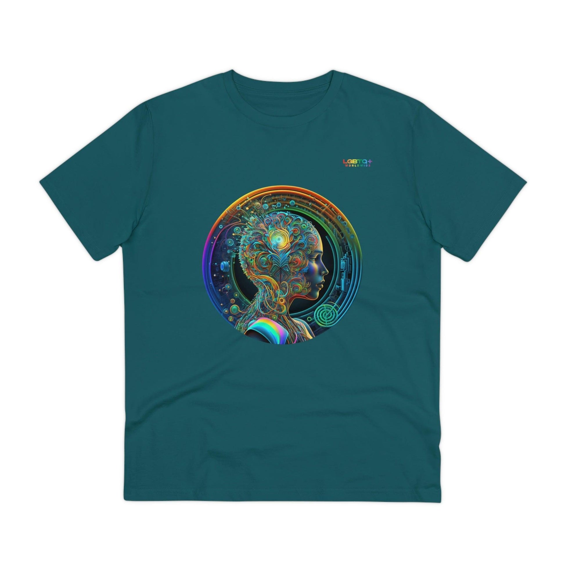 LGBTQWorldwide - ,,ROBOTER" ai, Cotton, Crew neck, DTG, Eco-friendly, Men's Clothing, Organic, Recycled, Regular fit, Sustainable, T-shirts, Unisex, Valentine's Day Picks, Vegan, Women's Clothing lgbtq Bekleidung Accessoires unisex Zubehör