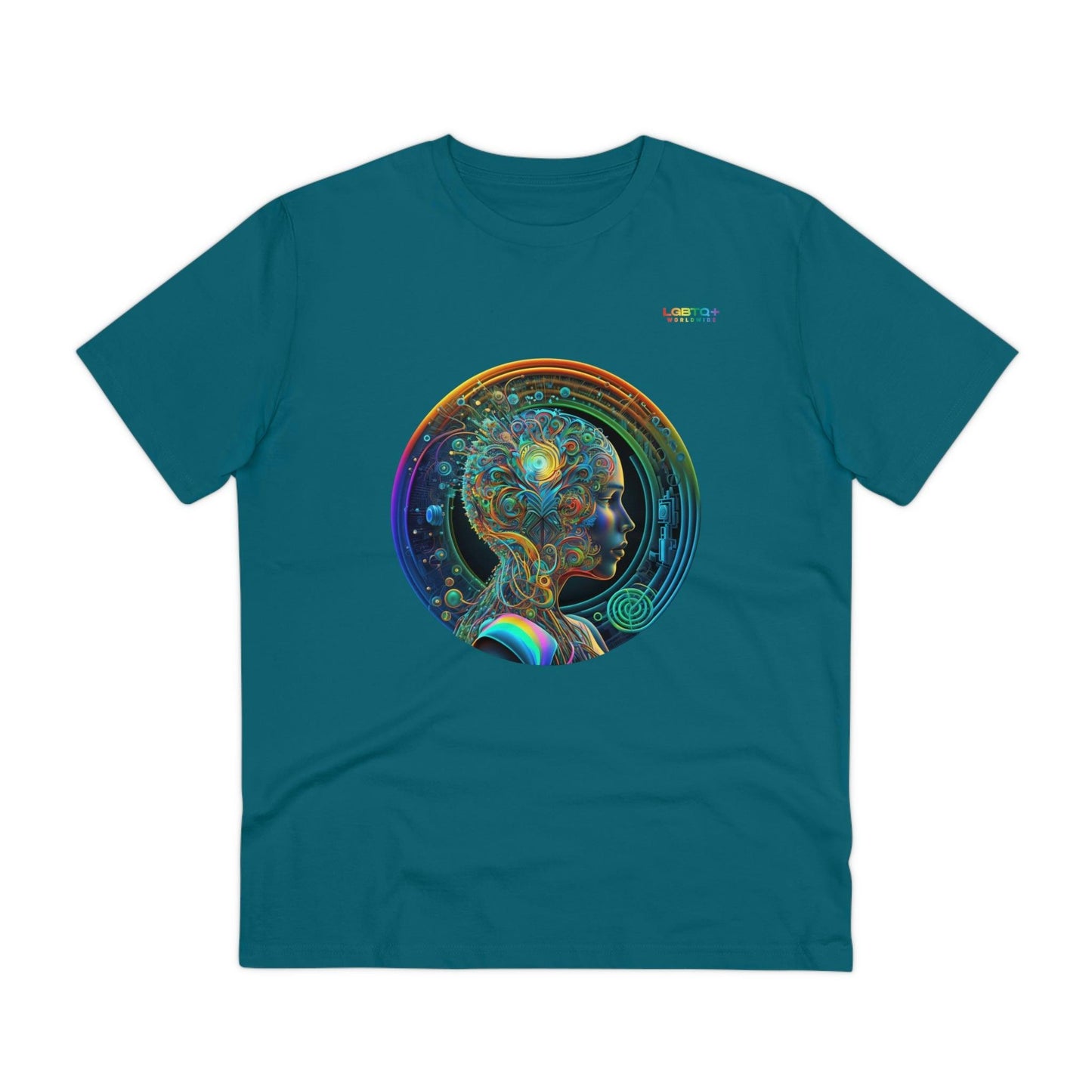 LGBTQWorldwide - ,,ROBOTER" ai, Cotton, Crew neck, DTG, Eco-friendly, Men's Clothing, Organic, Recycled, Regular fit, Sustainable, T-shirts, Unisex, Valentine's Day Picks, Vegan, Women's Clothing lgbtq Bekleidung Accessoires unisex Zubehör