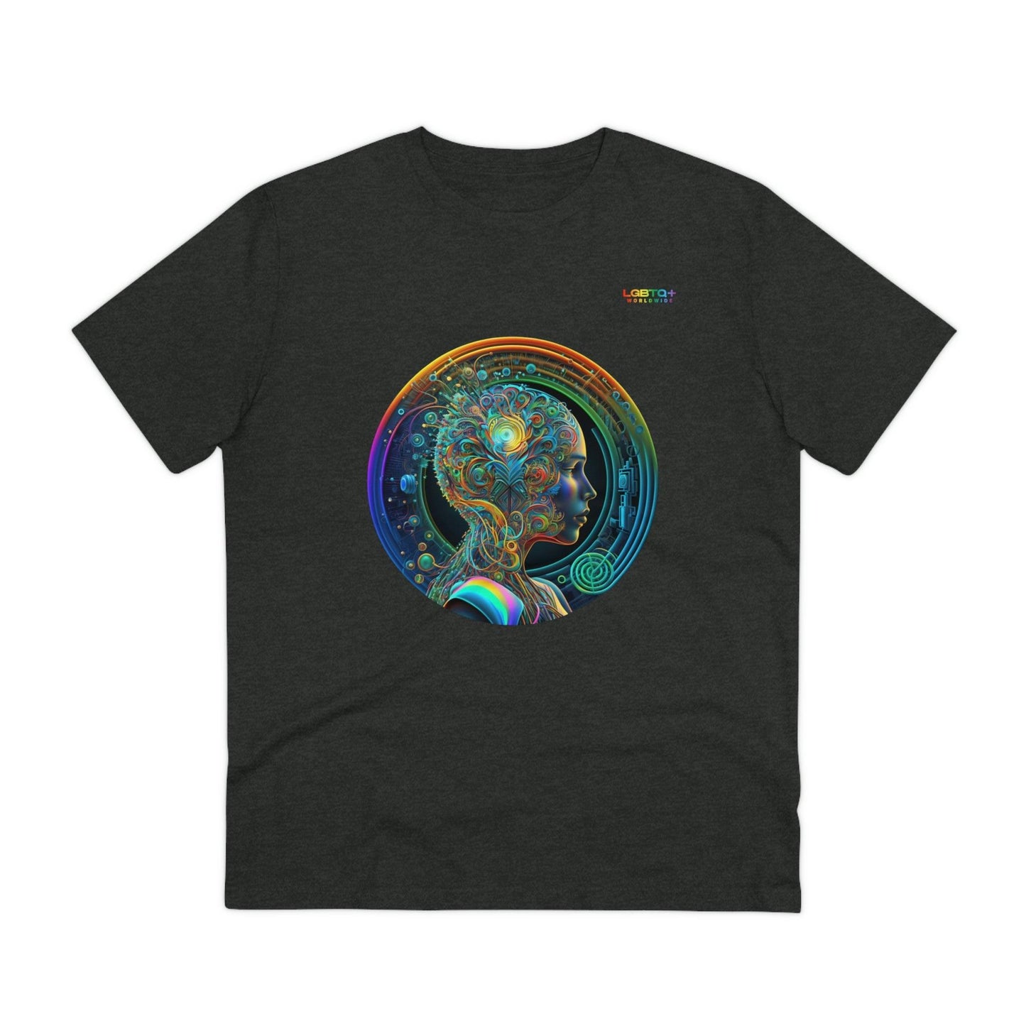 LGBTQWorldwide - ,,ROBOTER" ai, Cotton, Crew neck, DTG, Eco-friendly, Men's Clothing, Organic, Recycled, Regular fit, Sustainable, T-shirts, Unisex, Valentine's Day Picks, Vegan, Women's Clothing lgbtq Bekleidung Accessoires unisex Zubehör