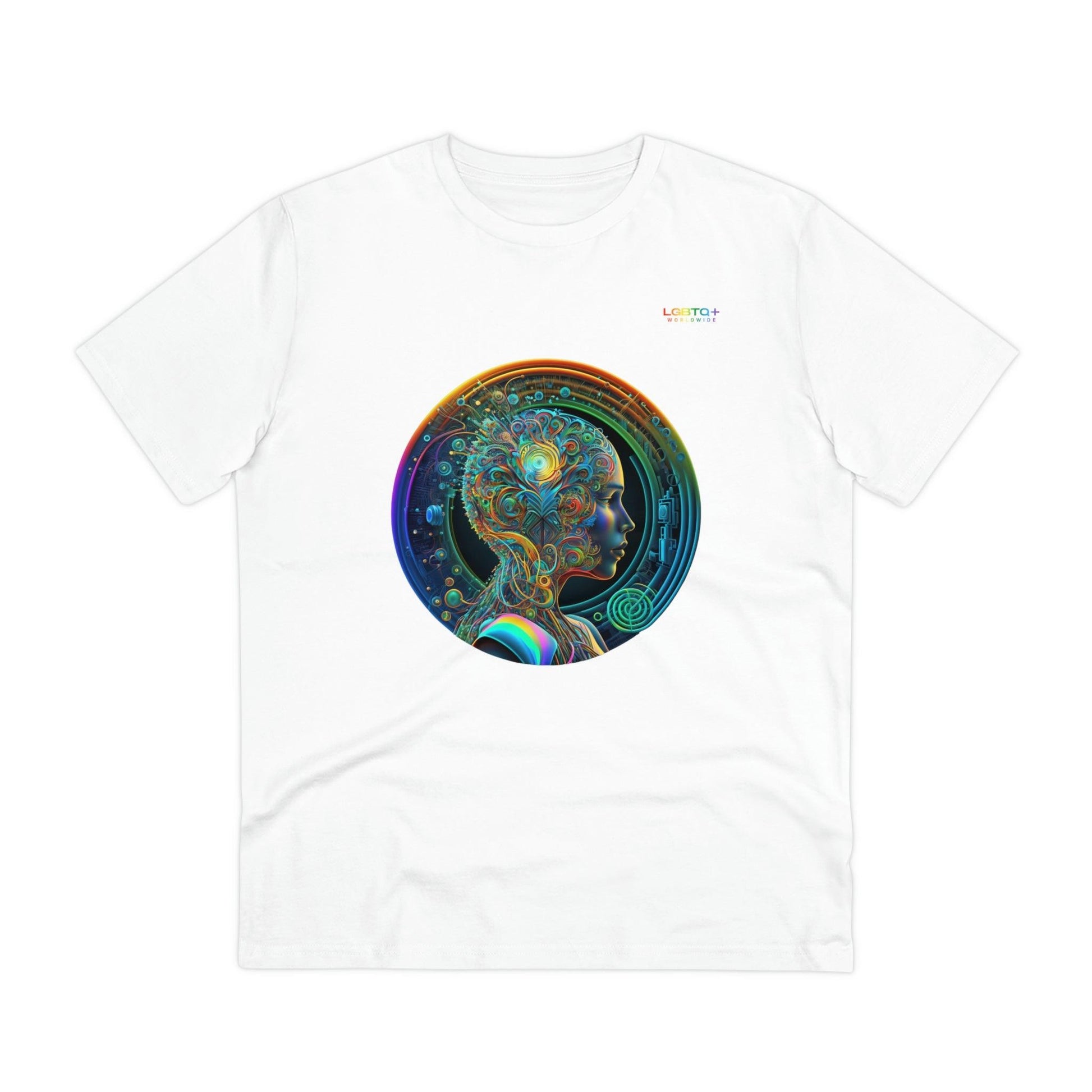 LGBTQWorldwide - ,,ROBOTER" ai, Cotton, Crew neck, DTG, Eco-friendly, Men's Clothing, Organic, Recycled, Regular fit, Sustainable, T-shirts, Unisex, Valentine's Day Picks, Vegan, Women's Clothing lgbtq Bekleidung Accessoires unisex Zubehör