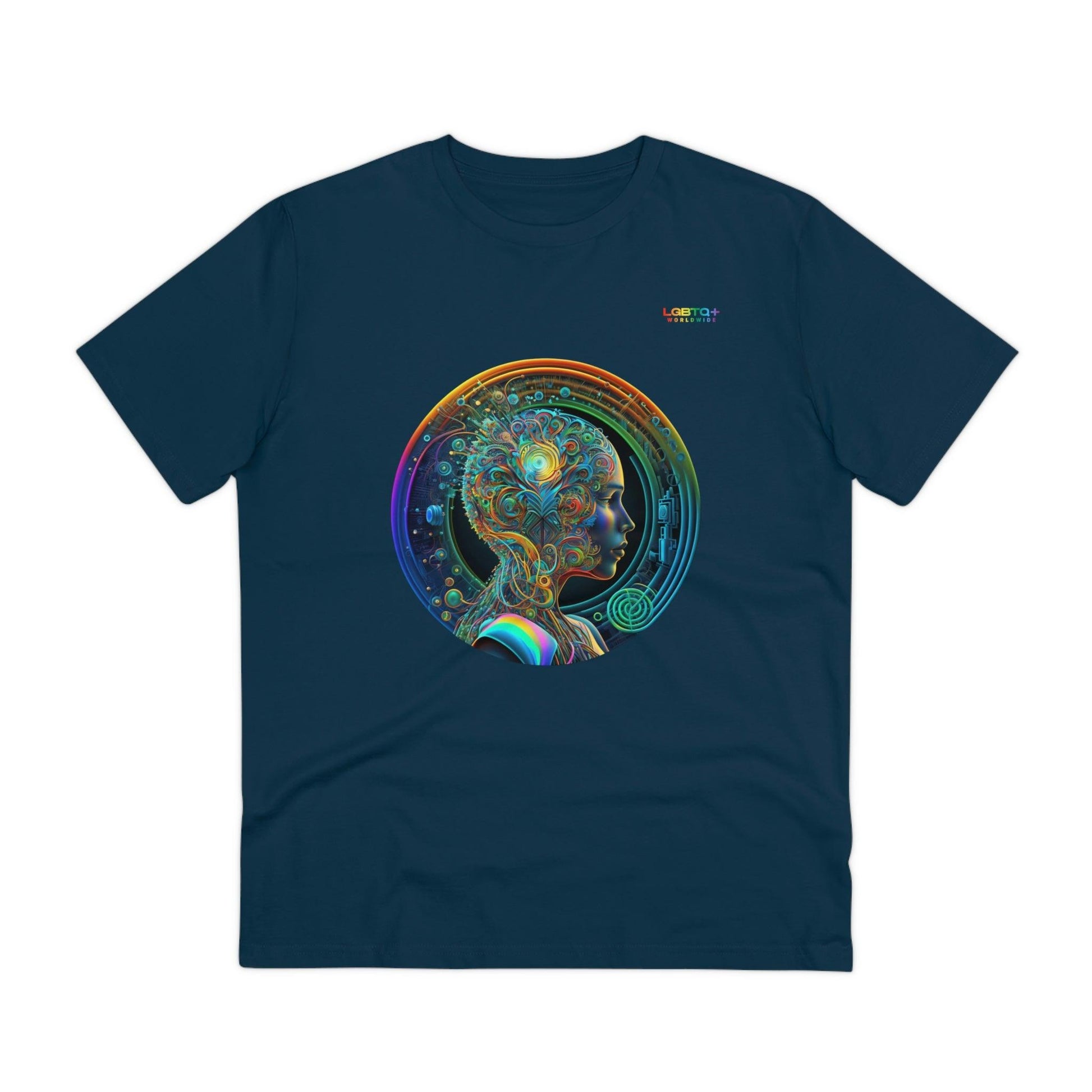 LGBTQWorldwide - ,,ROBOTER" ai, Cotton, Crew neck, DTG, Eco-friendly, Men's Clothing, Organic, Recycled, Regular fit, Sustainable, T-shirts, Unisex, Valentine's Day Picks, Vegan, Women's Clothing lgbtq Bekleidung Accessoires unisex Zubehör