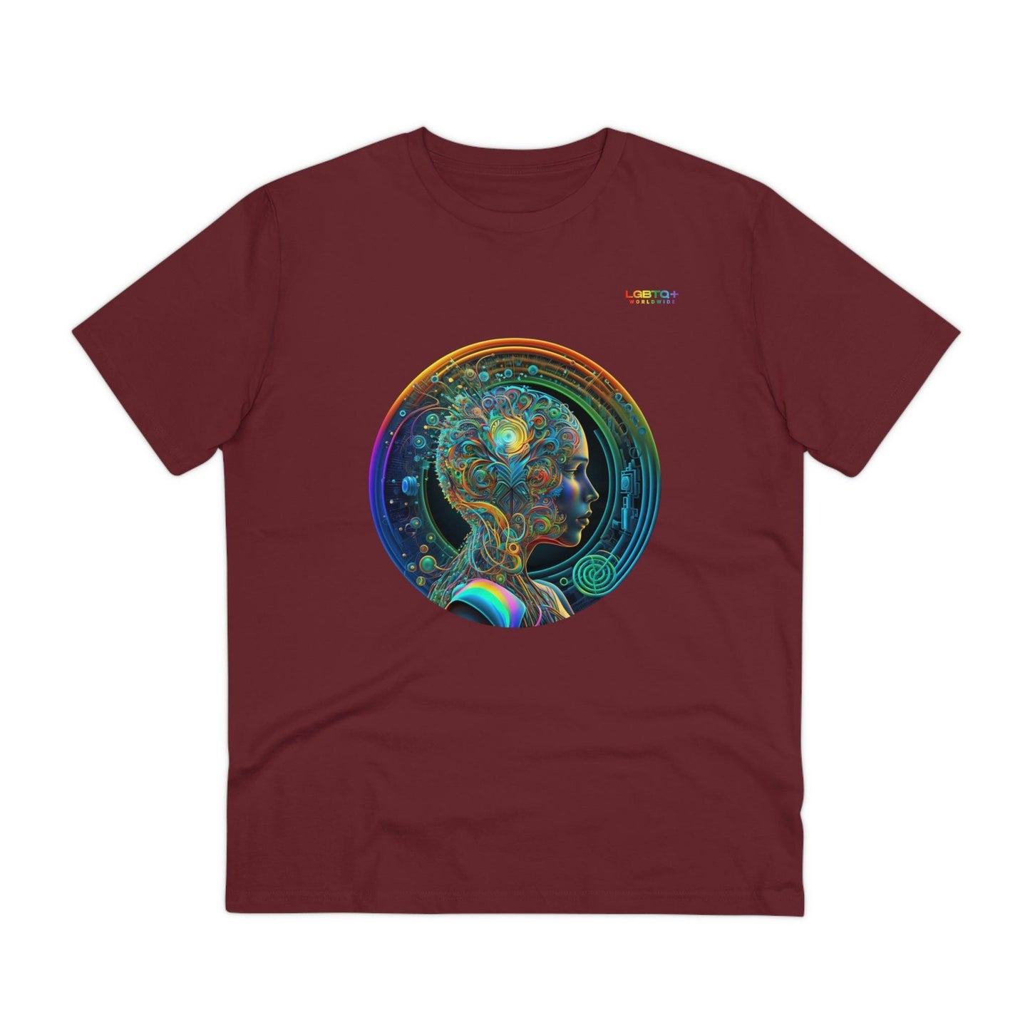 LGBTQWorldwide - ,,ROBOTER" ai, Cotton, Crew neck, DTG, Eco-friendly, Men's Clothing, Organic, Recycled, Regular fit, Sustainable, T-shirts, Unisex, Valentine's Day Picks, Vegan, Women's Clothing lgbtq Bekleidung Accessoires unisex Zubehör