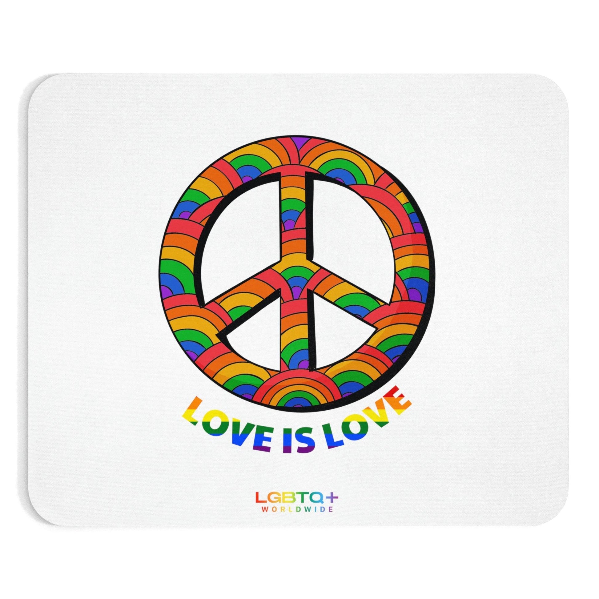 LGBTQWorldwide - ,,LIEBES PILLE" Mauspad All, Desk, Home & Living, Mouse pad, Mouse Pads, Mousepad, tech lgbtq Bekleidung Accessoires unisex Zubehör