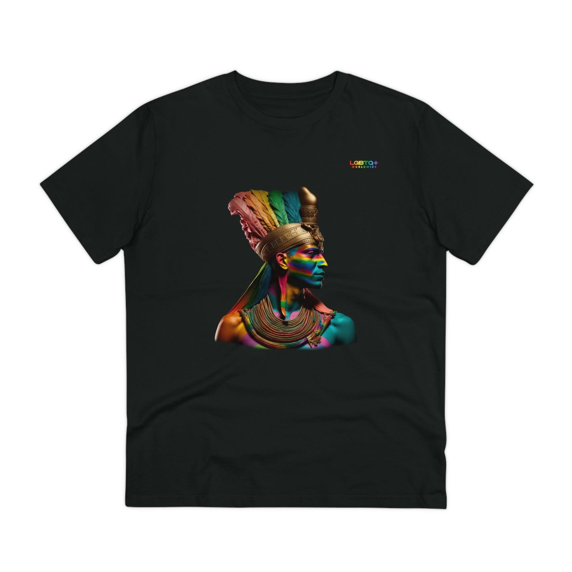 LGBTQWorldwide - ,,PHARAOH" ai, Cotton, Crew neck, DTG, Eco-friendly, Men's Clothing, Organic, Recycled, Regular fit, Sustainable, T-shirts, Unisex, Valentine's Day Picks, Vegan, Women's Clothing lgbtq Bekleidung Accessoires unisex Zubehör